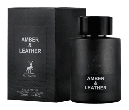 מייסון אל-חמברה אמבר אנד לת'ר - Maison Alhambra Amber & Leather - בושם יוניסקס - 100ml EDP (מקורי)