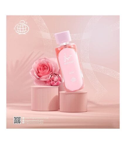 פרגרנס וורלד היאטי רוז - Fragrance World Hayaati Rose - בושם לאישה - 100 מ"ל EDP (מקורי)