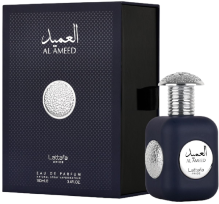 לטאפה אל אמיד סילבר - Lattafa Al Ameed Silver - בושם לגבר - 100 מ"ל EDP (מקורי)