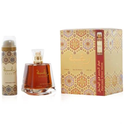 לטאפה ראגבה גיפט סט - Lattafa Raghba Gift Set - בושם יוניסקס - 100 מ"ל EDP (מקורי)