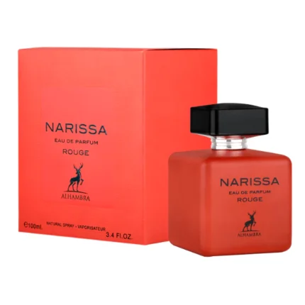 מייסון אלהמברה נריסה רוז' - Maison Alhambra Narissa Rouge - בושם לאישה - 100 מ"ל EDP (מקורי)