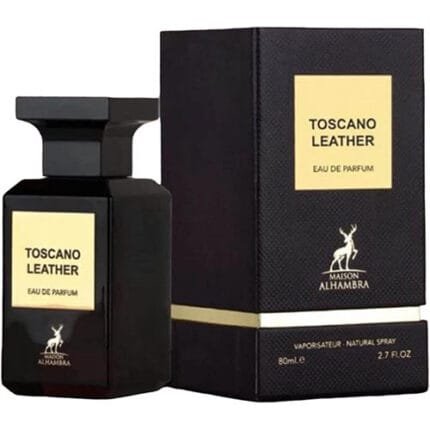 מייסון אלחמברה טוסקנו לעדר - Maison Alhambra Toscano Leather - בושם יוניסקס - 80 מ"ל EDP (מקורי)