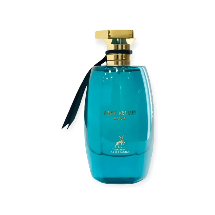⁦מייסון אלהמברה ורי ולווט אקווה - Maison Alhambra Very Velvet Aqua - בושם לאישה - 100 מ"ל EDP (מקורי)⁩ – תמונה ⁦3⁩