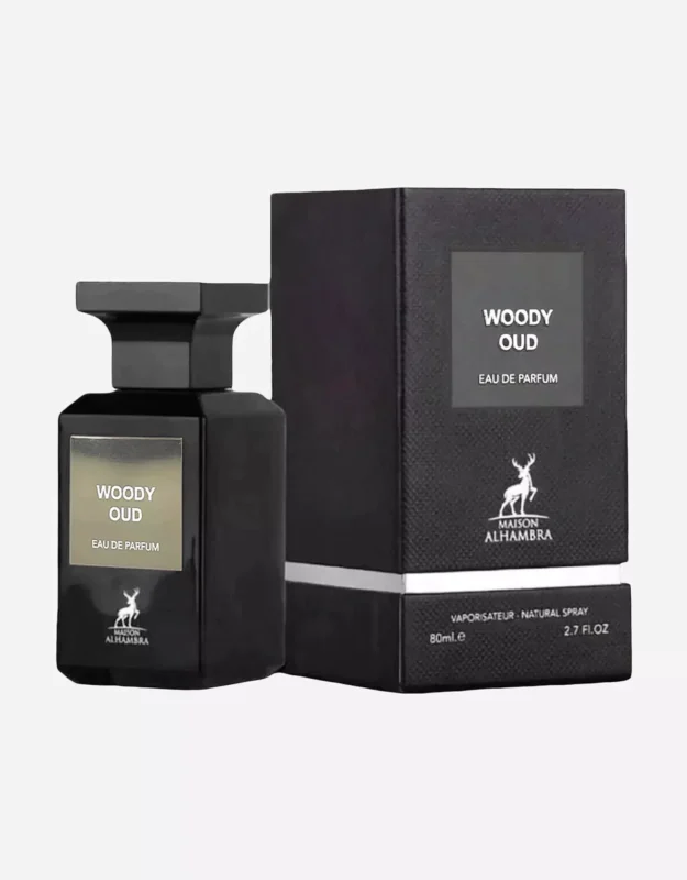 מייסון אלחמברה וודי אוד - Maison Alhambra Woody Oud - בושם יוניסקס - 80 מ"ל EDP (מקורי)