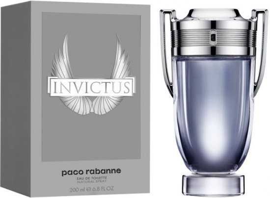 פאקו רבאן אינוויקטוס - Paco Rabanne Invictus - בושם לגבר - 200 מ"ל E.D.T (מקורי)