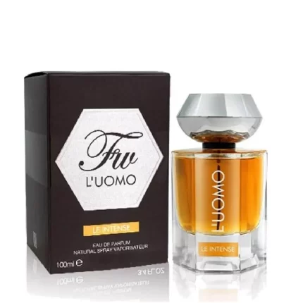 פרגרנס וורלד ל'אואומו לה אינטנס - Fragrance World L'Uomo Le Intense - בושם לגבר - 100 מ"ל EDP (מקורי)