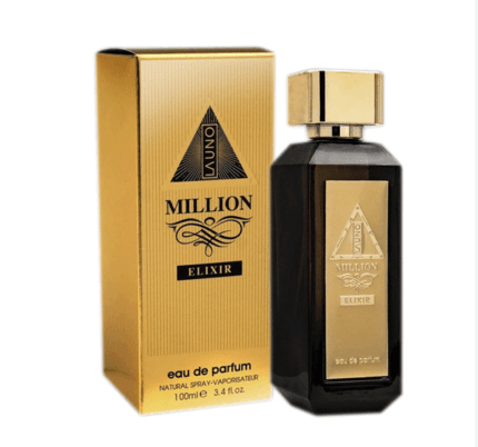 פרגרנס וורלד לאונו מיליון אליקסיר - Fragrance World Launo Million Elixir - בושם לגבר - 100 מ"ל EDP (מקורי)
