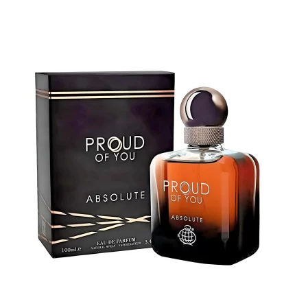פרגרנס וורלד פראוד אוף יו אבסולוט - Fragrance World Proud of You Absolute - בושם לגבר - 100 מ"ל EDP (מקורי)
