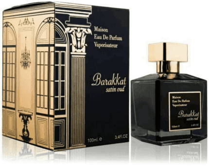 פרגרנס וורלד ברקאט סאטין אוד - Fragrance World Barakkat Satin Oud - בושם יוניסקס - 100 מ"ל EDP (מקורי)