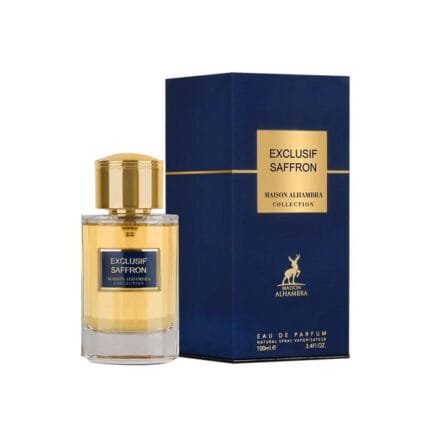 מייסון אל-חמברה אקסקלוסיף ספרון - Maison Alhambra Exclusif Saffron - בושם יוניסקס - 100 מ"ל EDP (מקורי)