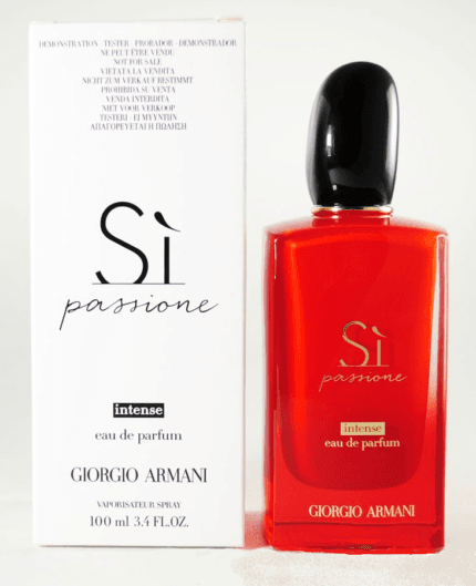 ג'ורג'יו ארמני סי פסיון אינטנס - Giorgio Armani Sì Passione Intense - בושם לאישה - 100 מ"ל EDP (טסטר)