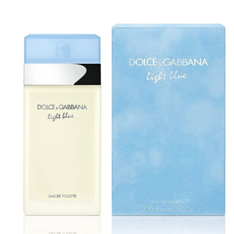 דולצ'ה וגבאנה לייט בלו - Dolce & Gabbana Light Blue - בושם לאישה - 200 מ"ל EDT (מקורי)