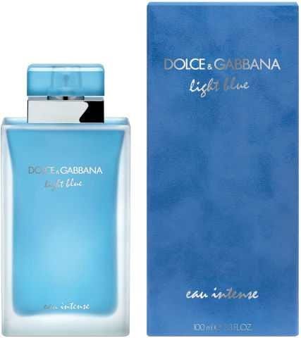 דולצ'ה וגבאנה לייט בלו או אינטנס - Dolce & Gabbana Light Blue Eau Intense - בושם לאישה - 100 מ"ל EDP (מקורי)