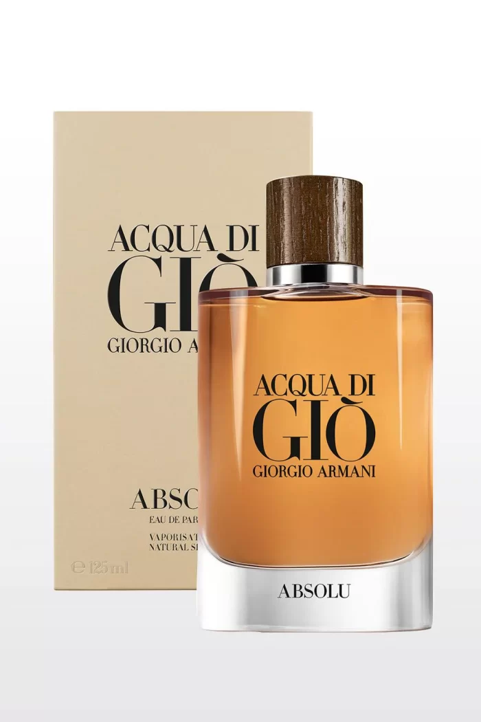 ג'ורג'יו ארמני אקווה די ג'יו אבסולו - Giorgio Armani Acqua di Giò Absolu - בושם לגבר - 125 מ"ל EDP (מקורי)