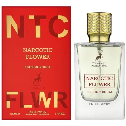 מייסון אלהמברה נרקוטיק פלאוור רוז' - Maison Alhambra Narcotic Flower Rouge - בושם יוניסקס - 100 מ"ל EDP (מקורי)