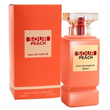 פרגרנס וורלד סאוור פיץ' - Fragrance World Sour Peach - בושם יוניסקס - 80 מ"ל EDP (מקורי)