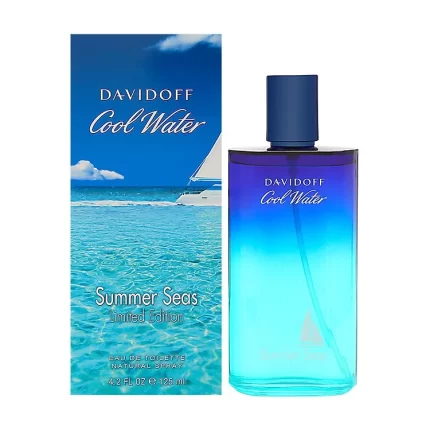 דוידוף קול ווטר סאמר סיז לימיטד אדישן - Davidoff Cool Water Summer Seas Limited Edition - בושם לגבר - 125 מ"ל EDT (מקורי)