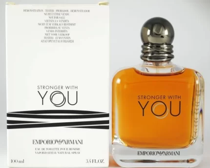 אמפוריו ארמני סטרונגר וויז יו - Emporio Armani Stronger With You - בושם לגבר - 100 מ"ל EDT (טסטר)