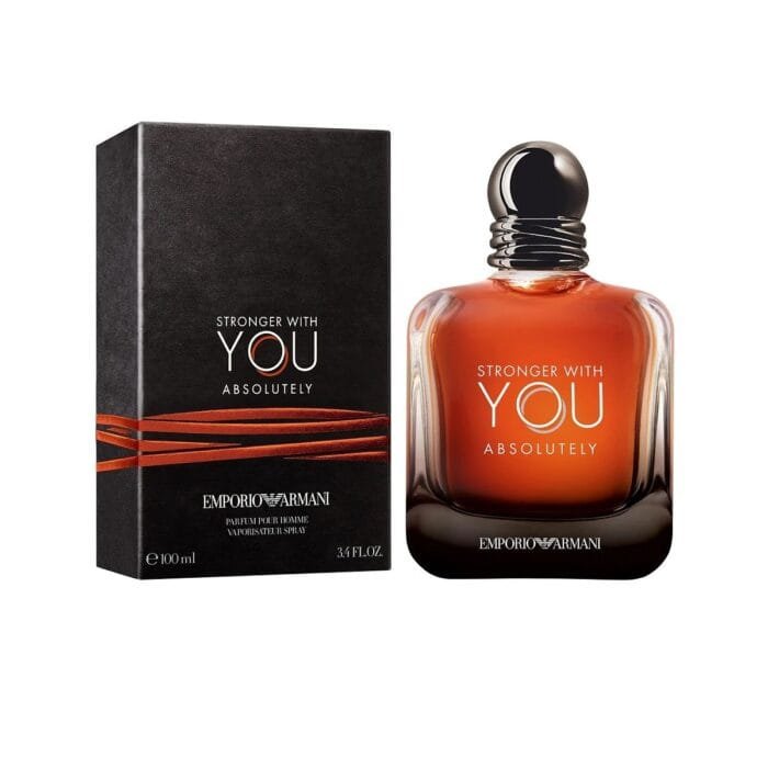 אמפוריו ארמני סטרונגר וויז יו אבסולוטלי - Emporio Armani Stronger With You Absolutely - בושם לגבר - 100 מ"ל EDP (מקורי)