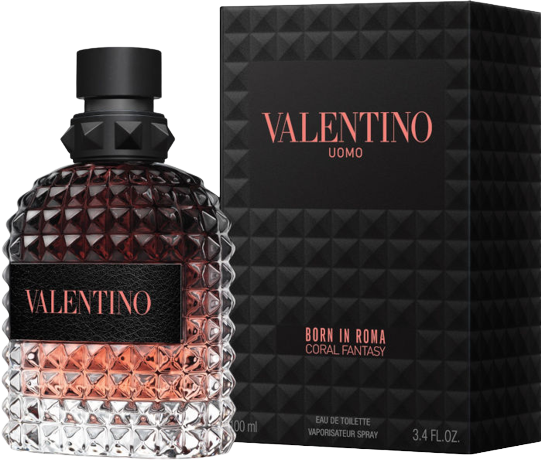 ולנטינו אומו בורן אין רומא קורל פנטסי - Valentino Uomo Born in Roma Coral Fantasy - בושם לגבר - 100 מ"ל EDT (מקורי)