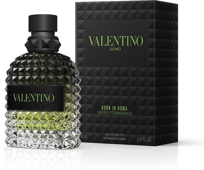ולנטינו אומו בורן אין רומא גרין סטרבגנזה - Valentino Uomo Born in Roma Green Stravaganza - בושם לגבר - 100 מ"ל EDT (מקורי)