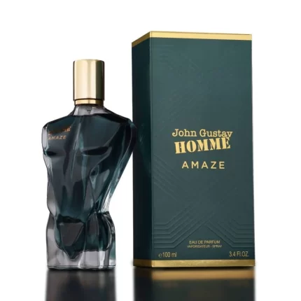 פרגרנס וורלד ג'ון גוסטב הום אמאז - Fragrance World John Gustav Homme Amaze - בושם לגבר - 100 מ"ל EDP (מקורי)