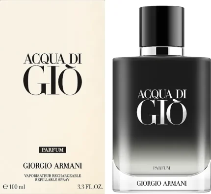 ג'ורג'יו ארמני אקווה די ג'יו פרפיום - Giorgio Armani Acqua di Gio Parfum - בושם לגבר - 100 מ"ל Parfum (מקורי)