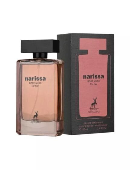 מייסון אלהמברה נריסה רוז מאסק - Maison Alhambra Narissa Rose Musc - בושם לאישה - 100 מ"ל EDP (מקורי)