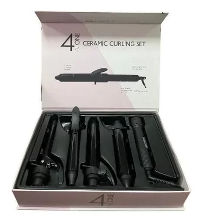 קורטקס סט מסלסל שיער קרמי 4 ב-1 - Cortex Ceramic Curling Set 4 in 1 (מקורי)