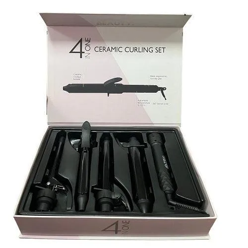 קורטקס סט מסלסל שיער קרמי 4 ב-1 - Cortex Ceramic Curling Set 4 in 1 (מקורי)