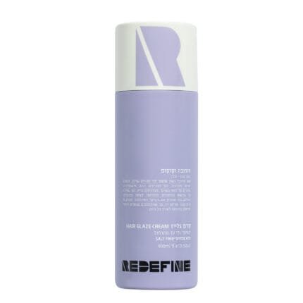 רידיפיין קרם גלייז חוחובה וקוקוס - Redefine Glaze Cream Curly Hair (מקורי)