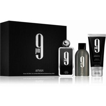 אפנן מארז 9pm - Afnan 9pm Gift Set - בושם לגבר - 100 מ"ל EDP (מקורי)