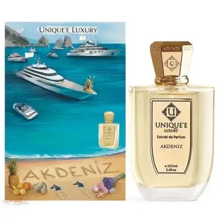 יוניק לאקז'רי אקדניז - Uniquee Luxury Akdeniz - בושם יוניסקס - 100 מ"ל א.ד.פ (מקורי)