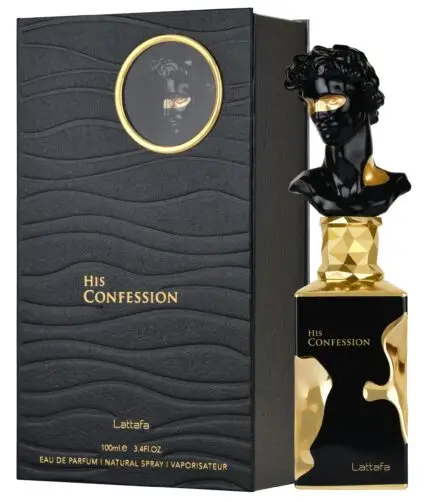 לטאפה היז קונפשן - Lattafa His Confession - בושם לגבר - 100 מ"ל EDP (מקורי)
