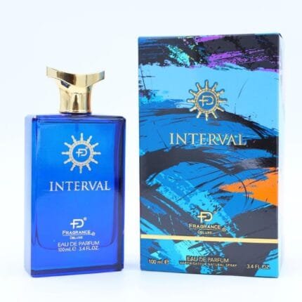 פרגרנס דלוקס אינטרוול - Fragrance Deluxe Interval - בושם לגבר - 100 מ"ל EDP (מקורי)