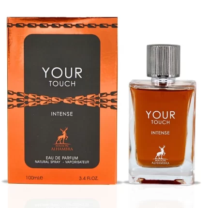 מייסון אלהמברה יור טאץ' אינטנס - Maison Alhambra Your Touch Intense - בושם לגבר - 100 מ"ל EDP (מקורי)