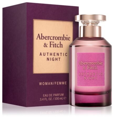 אברקרומבי & פיץ' אותנטיק נייט - Abercrombie & Fitch Authentic Night - בושם לאישה - 100 מ"ל EDP (מקורי)