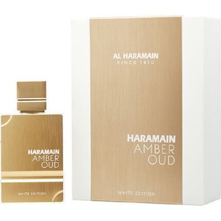 אל חרמיין אמבר אוד ווייט אדישן - Al Haramain Amber Oud White Edition - בושם לגבר - 60 מ"ל Edp