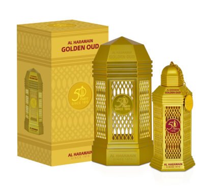 אל חרמיין גולדן עוד - Al Haramain Golden Oud - בושם לאישה - 100 מ"ל או דה פרפיום