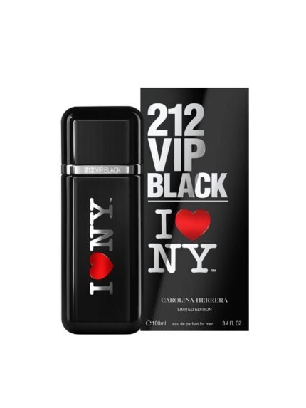 קרולינה הררה 212 וי אי פי בלאק איי לאב ניו יורק - Carolina Herrera 212 Vip Black I Love Ny - בושם לגבר - 100 מ"ל EDP