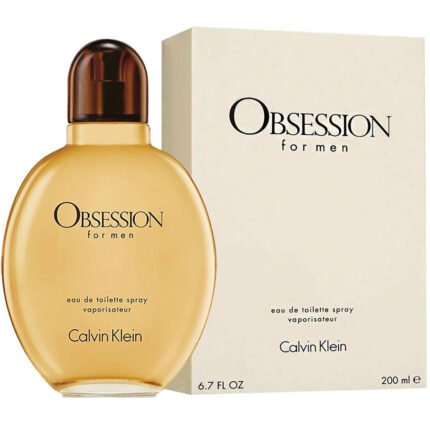 קלווין קליין אובסשן - Calvin Klein Obsession - בושם לגבר - 200 מ"ל או דה טואלט