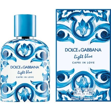 דולצ'ה וגבאנה לייט בלו פור הום לאב אין קאפרי - Dolce&Gabbana Light Blue Pour Homme Love in Capri - בושם לגבר - 100 מ"ל EDP (מקורי)