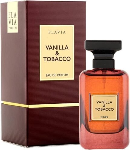 פלאביה ונילה אנד טבק - Flavia Vanilla & Tobacco - בושם לגבר - 100 מ"ל א.ד.פ