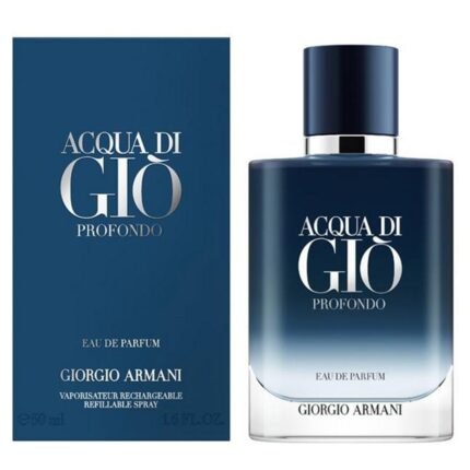 ג'ורג'יו ארמני אקווה די ג'יו פרופונדו - Giorgio Armani Acqua Di Gio Profondo - בושם לגבר - 50 מ"ל EDP