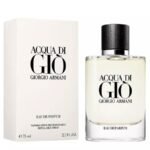 ג'ורג'יו ארמני אקווה די ג'יו ריפיל - Giorgio Armani Acqua Di Gio Refillable - בושם לגבר - 75 מ"ל EDP