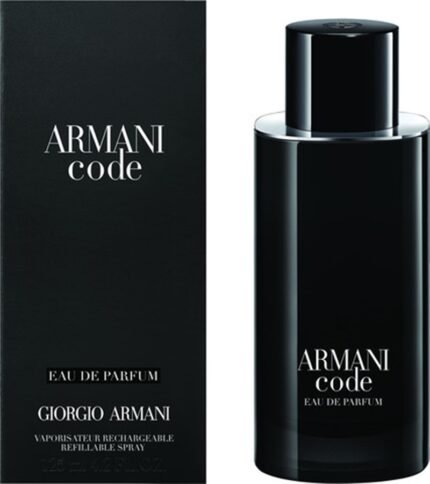 ג'ורג'יו ארמני קוד למילוי חוזר - Giorgio Armani Code Refillable - בושם לגבר - 125 מ"ל א.ד.פ