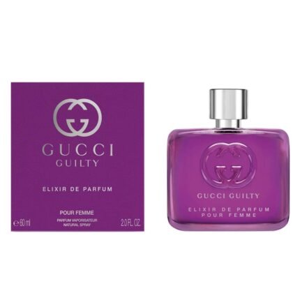 גוצ'י גילטי פור פאם אליקסיר דה פרפיום - Gucci Guilty Pour Femme Elixir De Parfum - בושם לאישה - 60 מ"ל Elixir De Parfum (מקורי)