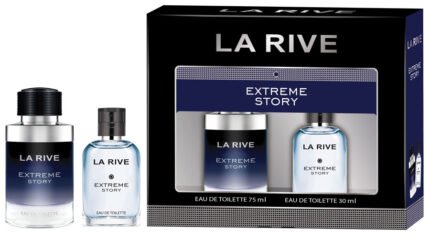 לה ריב אקסטרים סטורי - La Rive Extreme Story - בושם לגבר - 100 מ"ל + 30 מ"ל א.ד.ט. (מקורי)