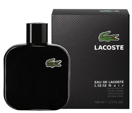 לָקוֹסְט נוֹאַר - Lacoste Noir - בושם לגבר - 100 מ"ל א.ד.ט (מקורי)