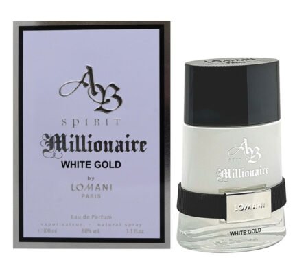 לומאני ספיריט מיליונר וייט גולד - Lomani Spirit Millionaire White Gold - בושם לגבר - 100 מ"ל E.D.P